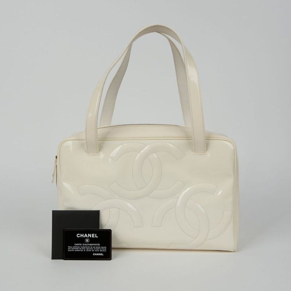 Triple Cc Logo Bowling Tote Bag